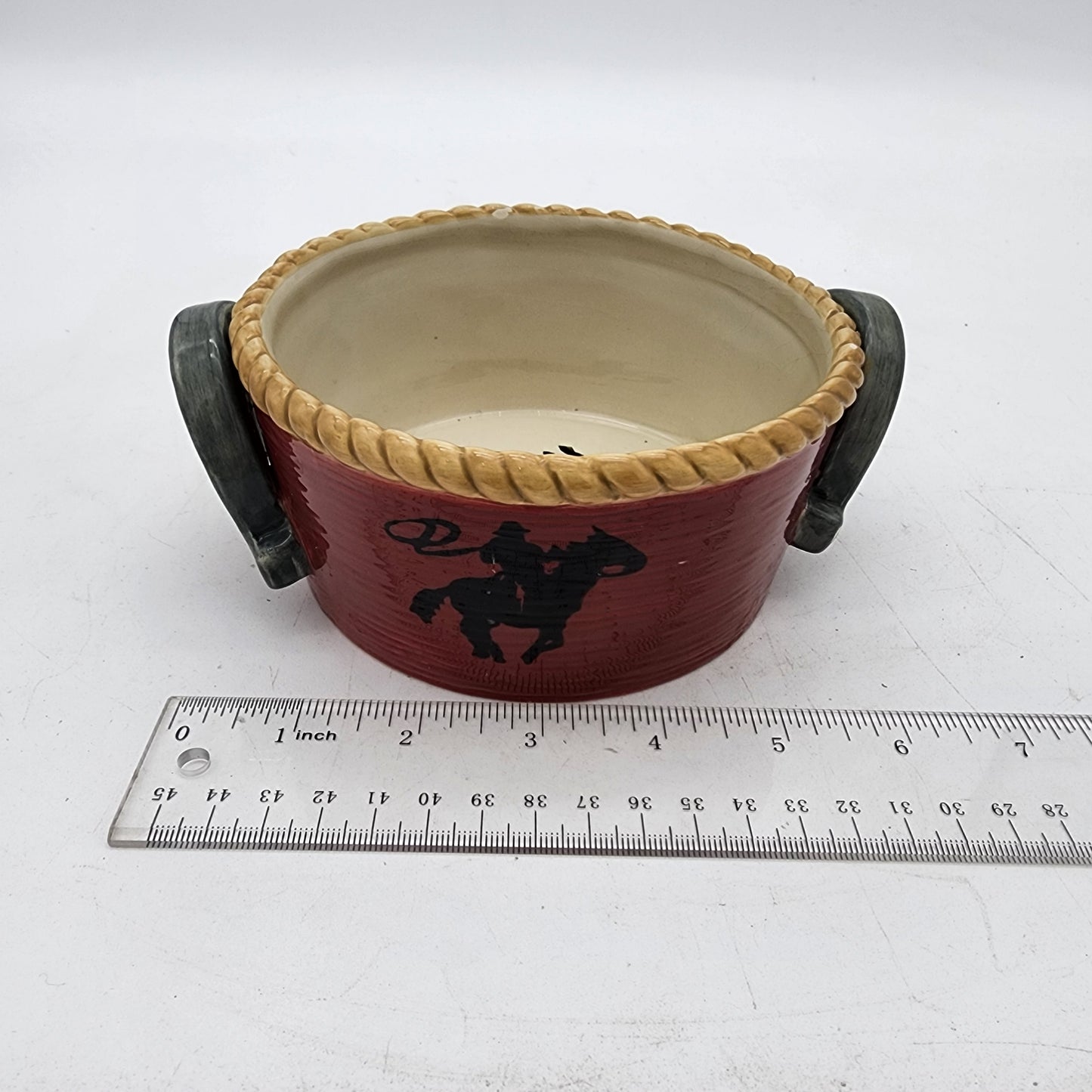 Pair of Sonoma Happy Trails Bowls with Running Horses