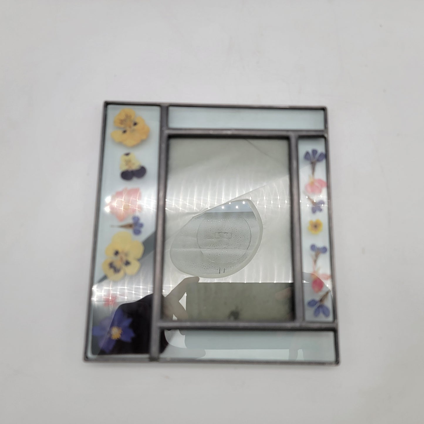 Carr Leaded Pressed Flower Photo Frame