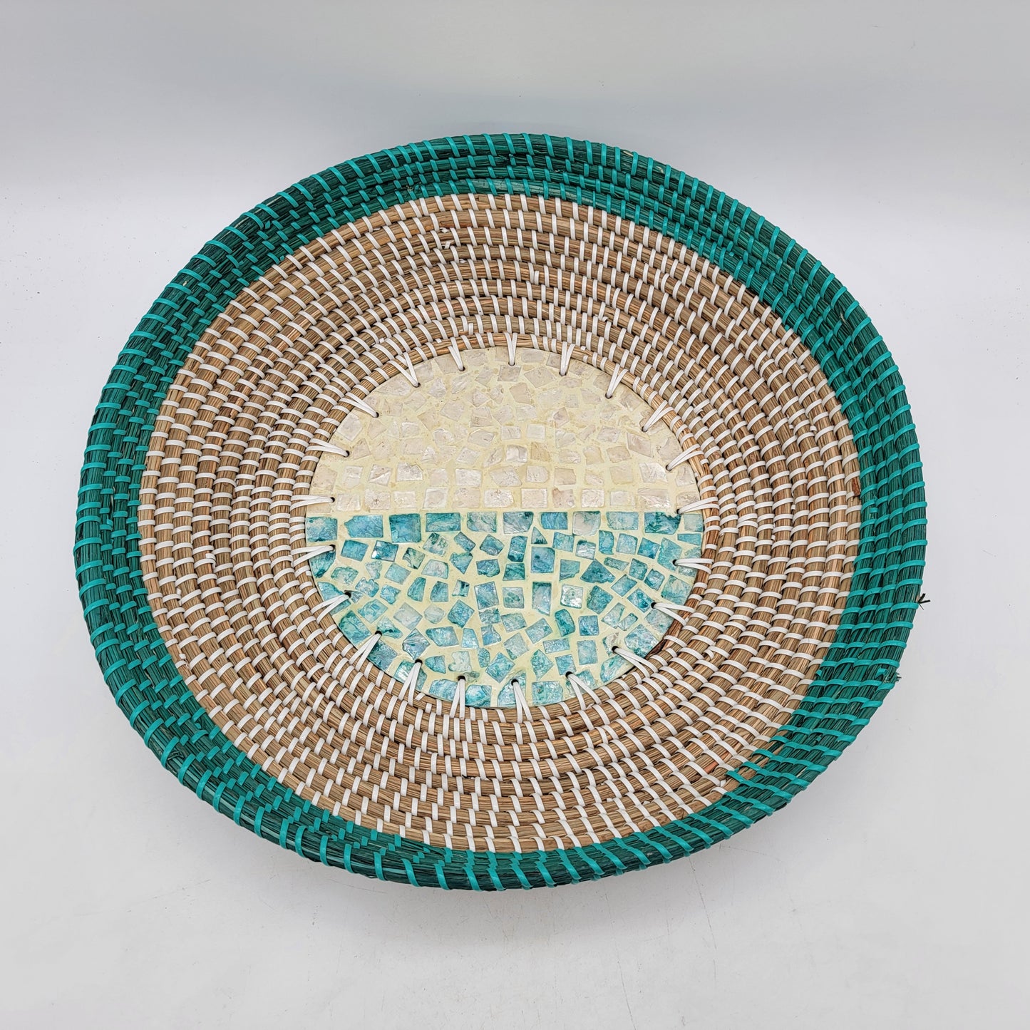 Halinhfor Rattan and Bamboo co for Anthropologie Basket 17"