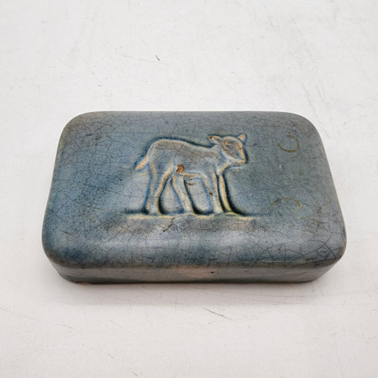 W.T Lamb & Sons Pottery Paperweight