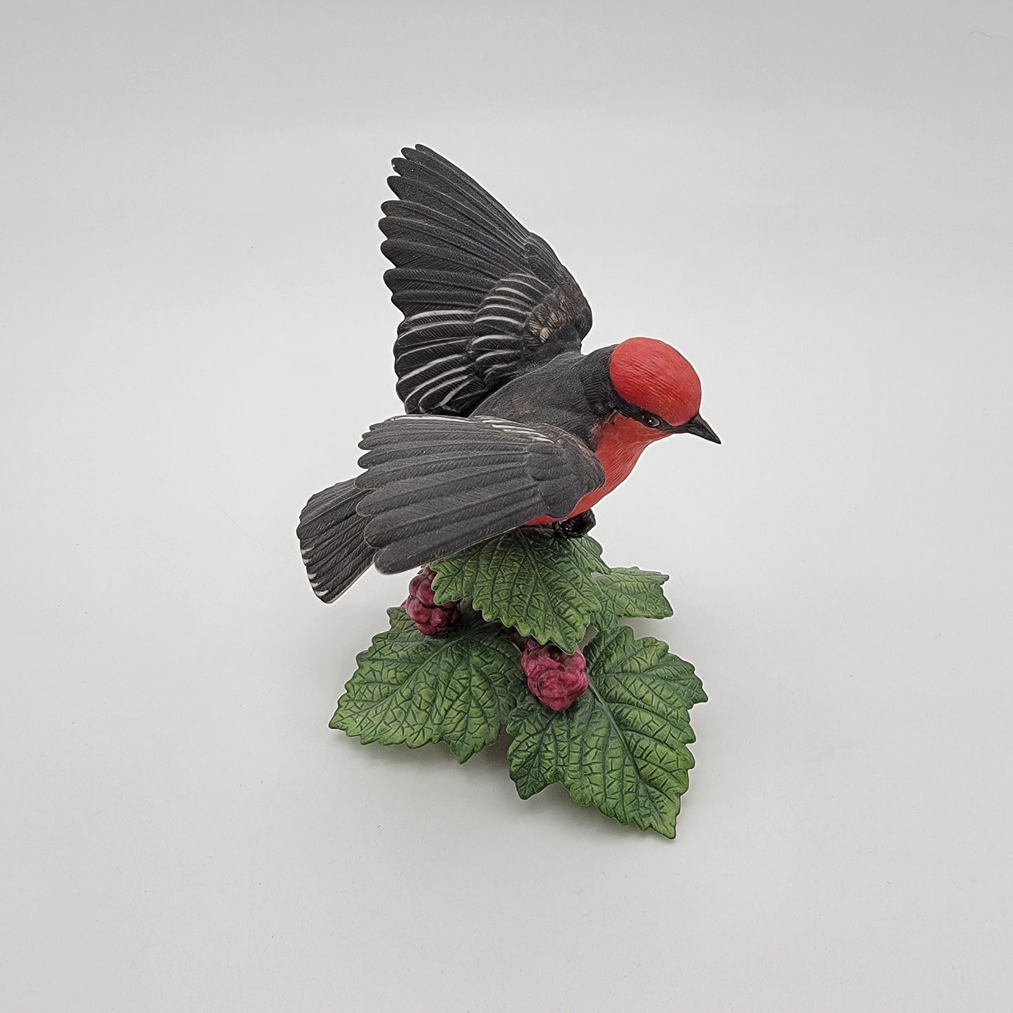1993 Lenox Vermilion Flycatcher Bird Porcelain Figurine
