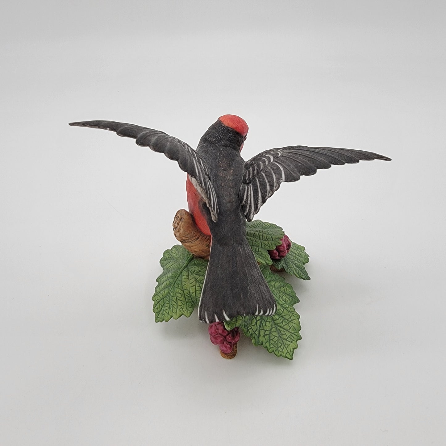 1993 Lenox Vermilion Flycatcher Bird Porcelain Figurine