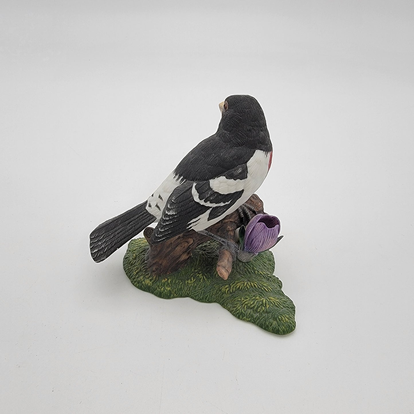 Vintage 1991 Lenox Rose-Breasted Grosbeak Bird Porcelain Figurine