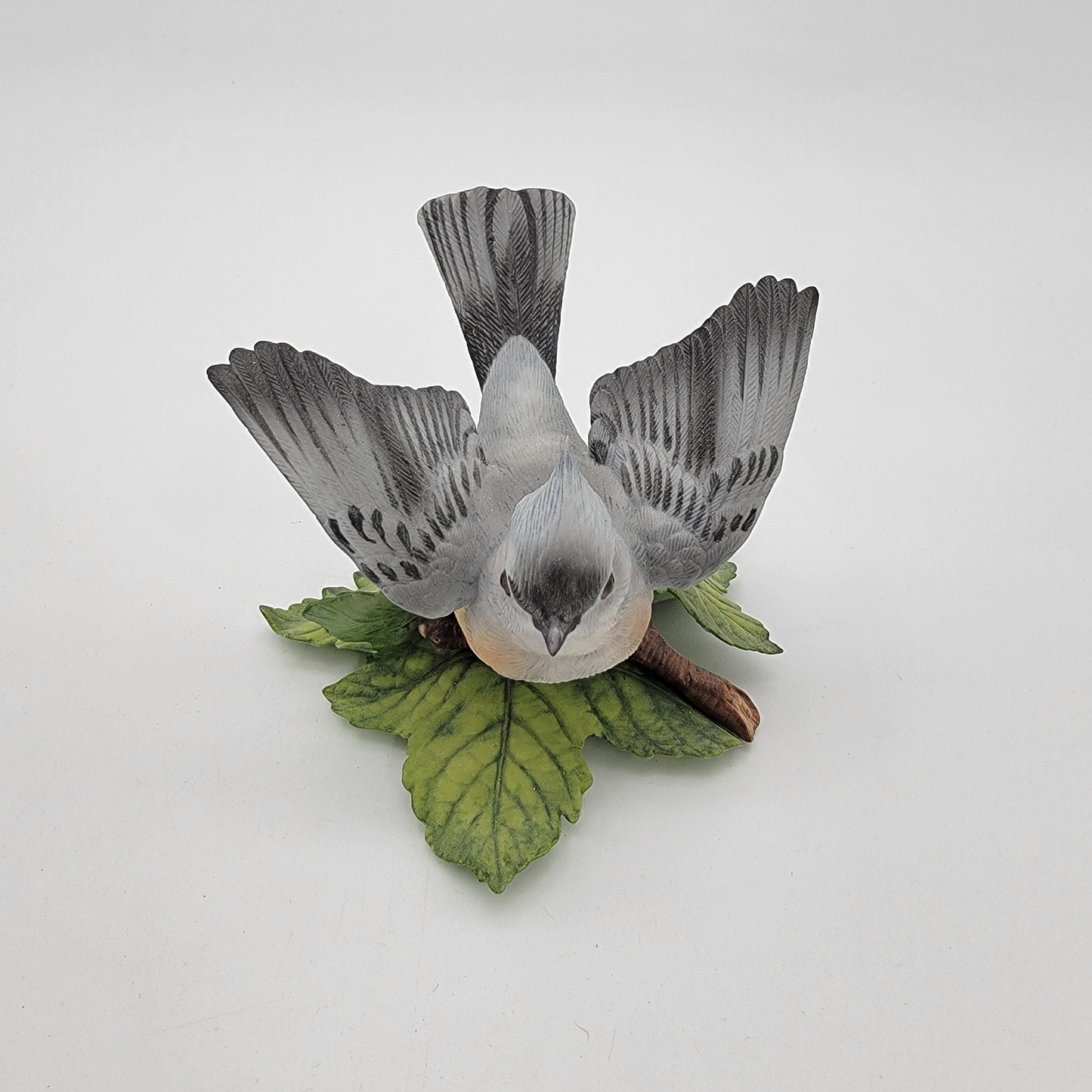 Lenox Tufted Titmouse Bird Fine Porcelain Figurine