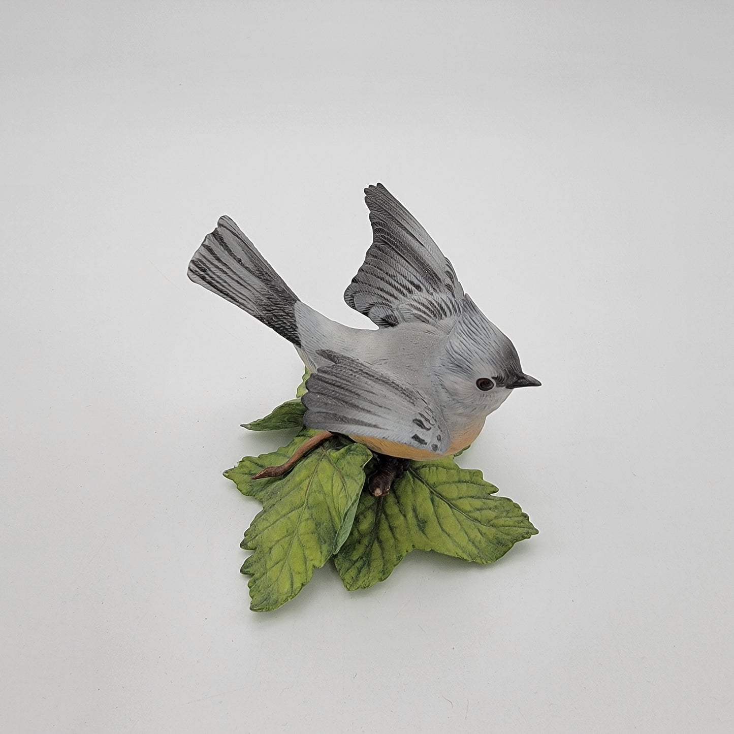 Lenox Tufted Titmouse Bird Fine Porcelain Figurine