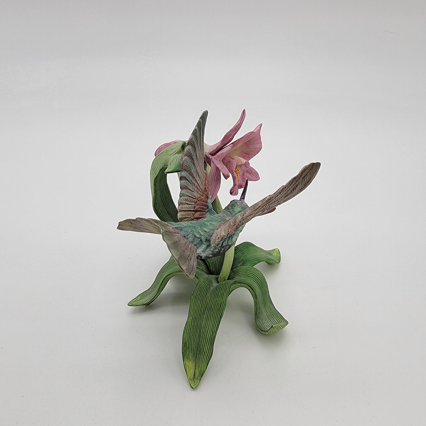 Vintage 1992 Lenox Magnificent Hummingbird Porcelain Figurine