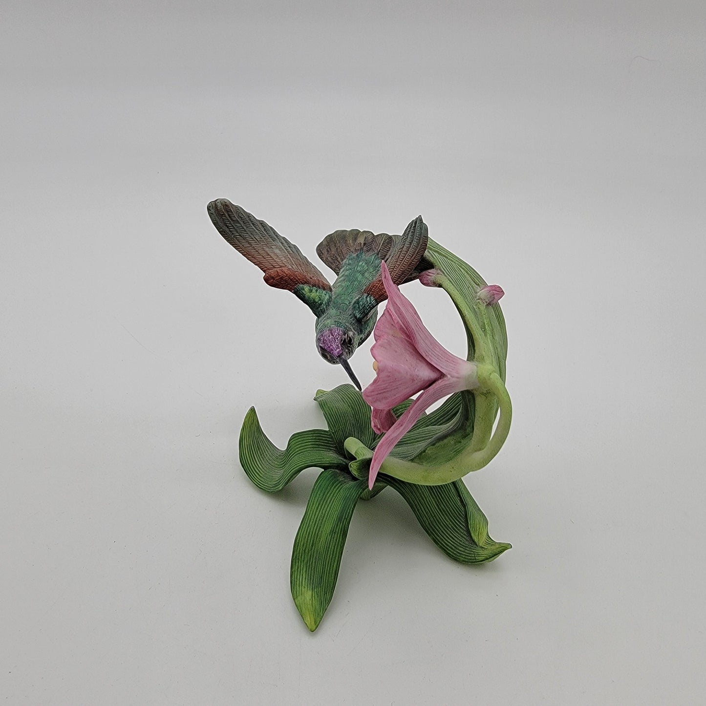 Vintage 1992 Lenox Magnificent Hummingbird Porcelain Figurine