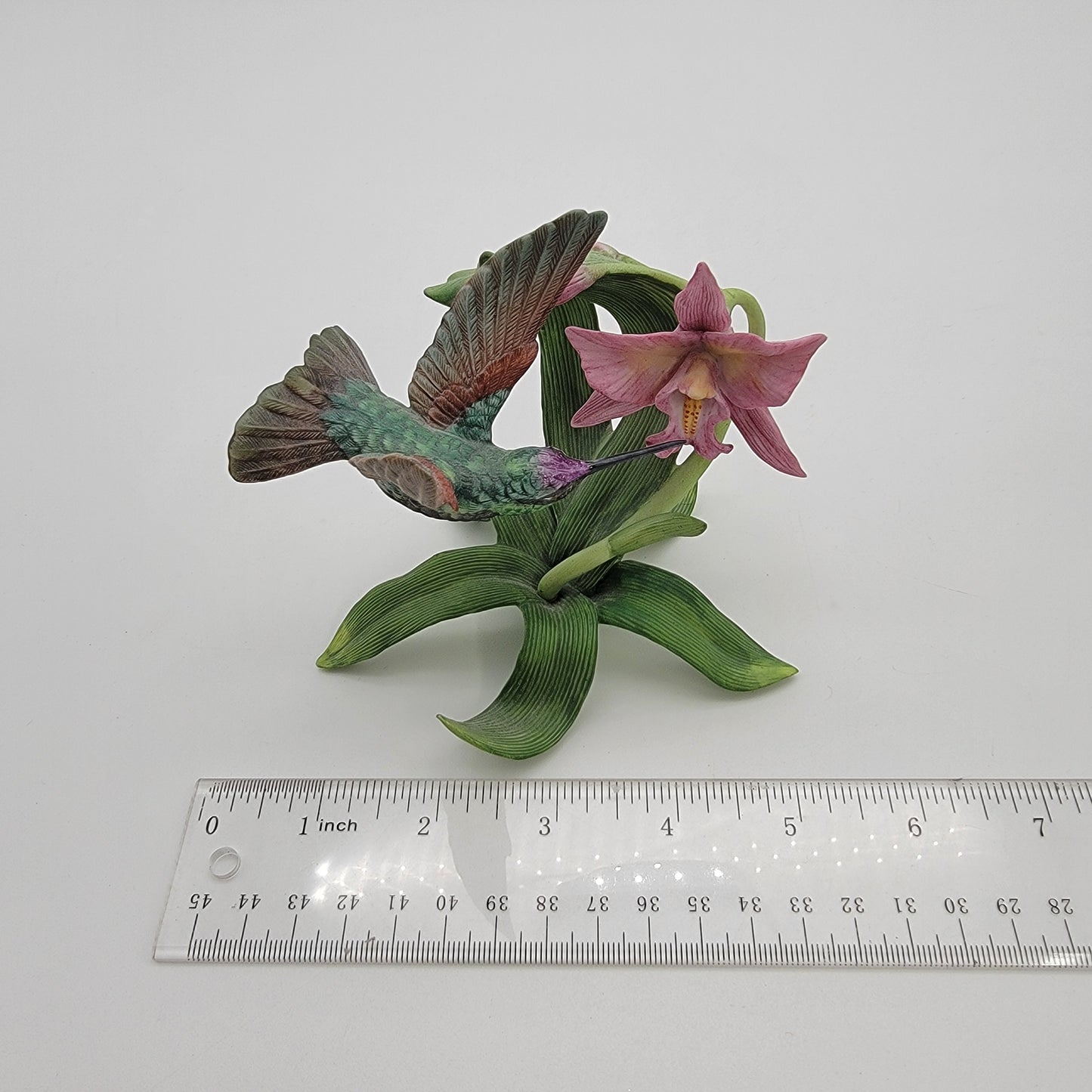 Vintage 1992 Lenox Magnificent Hummingbird Porcelain Figurine