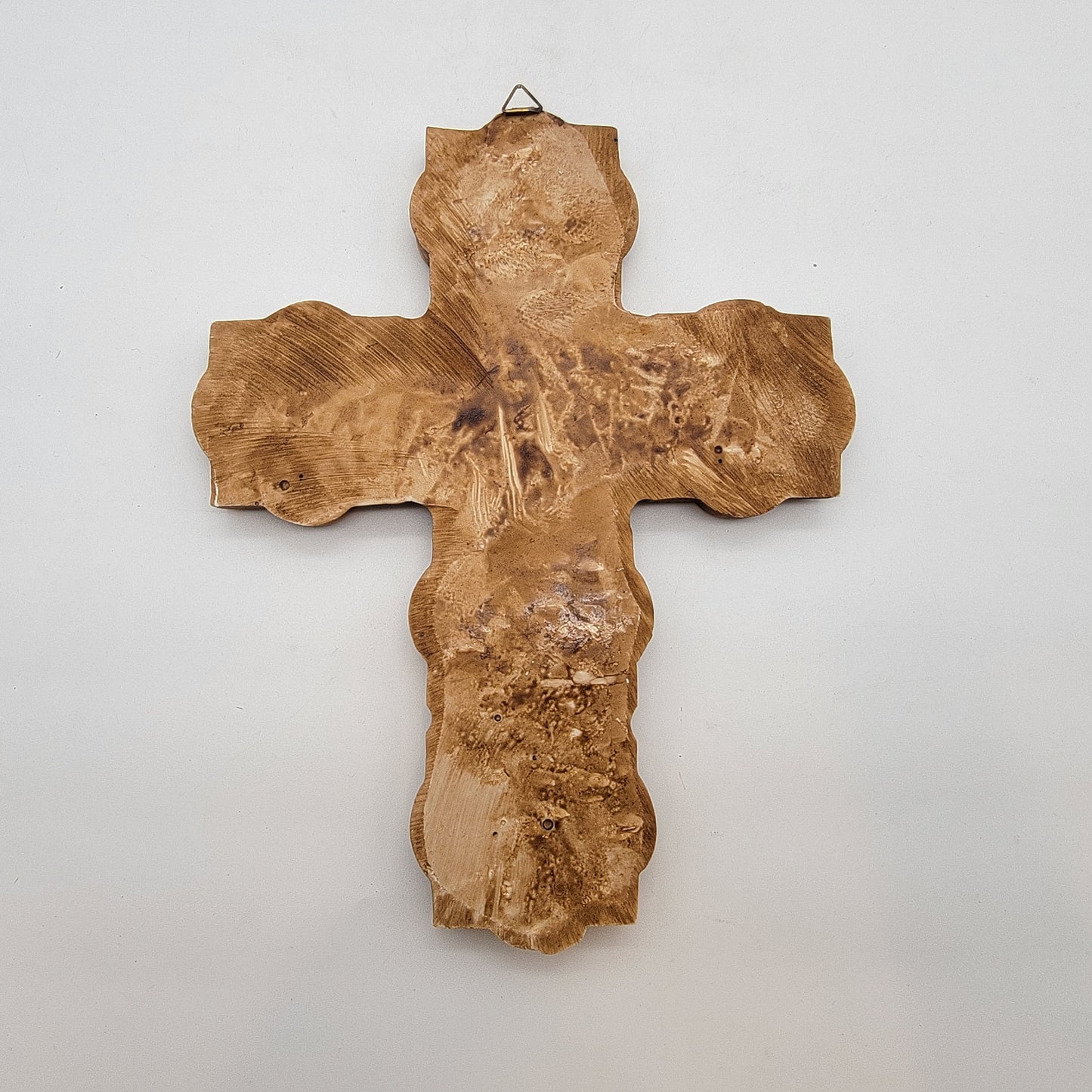 Life Of Christ Italian Wall Cross With Detailed Relief Panels