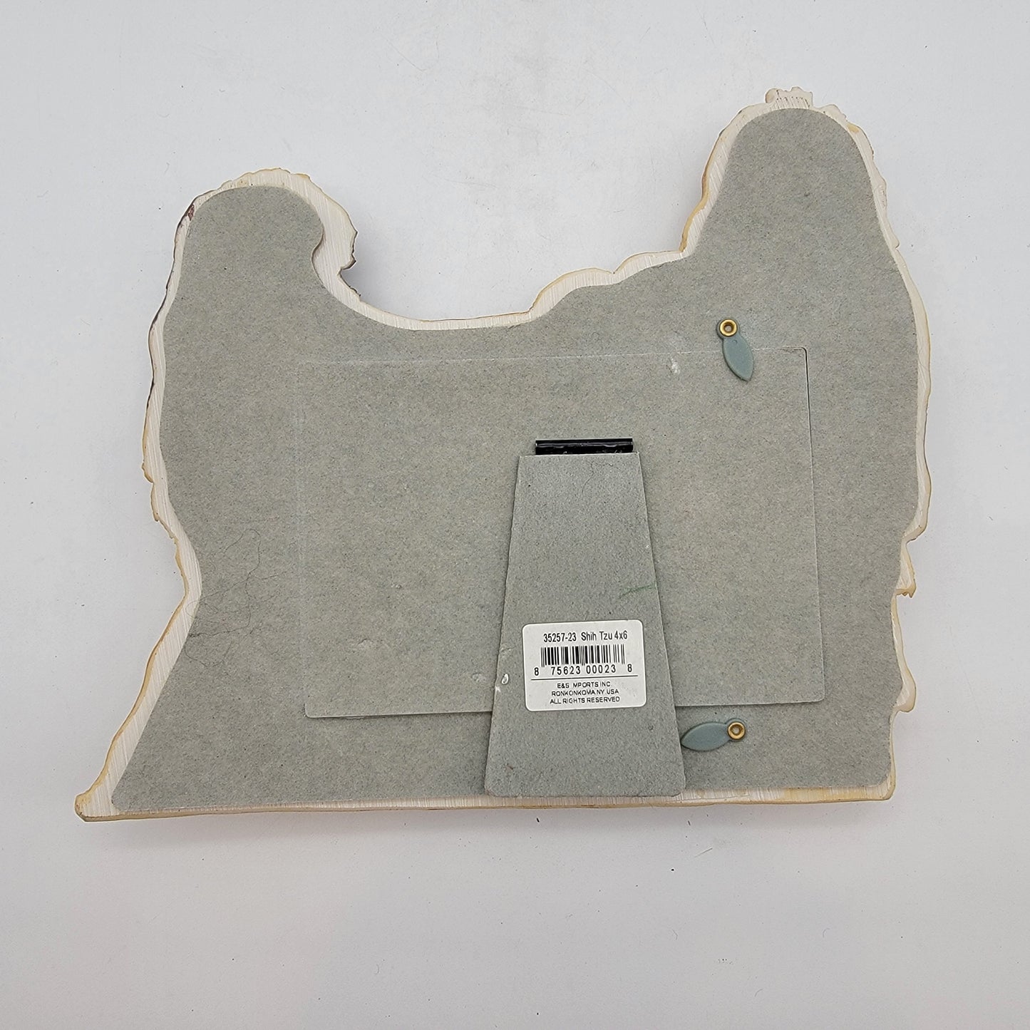 3-D Shih-Tzu Dog Family Picture Frame For 4x6" Photos