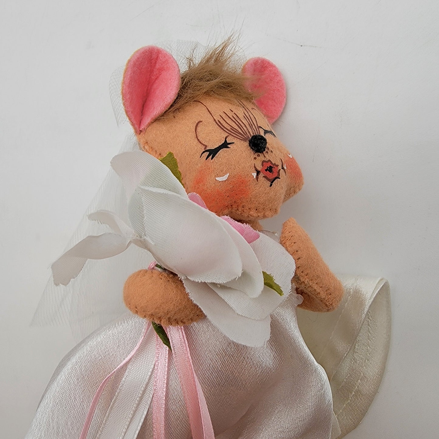 Annalee Mobilitee Wedding Mice Doll Set Bride & Groom