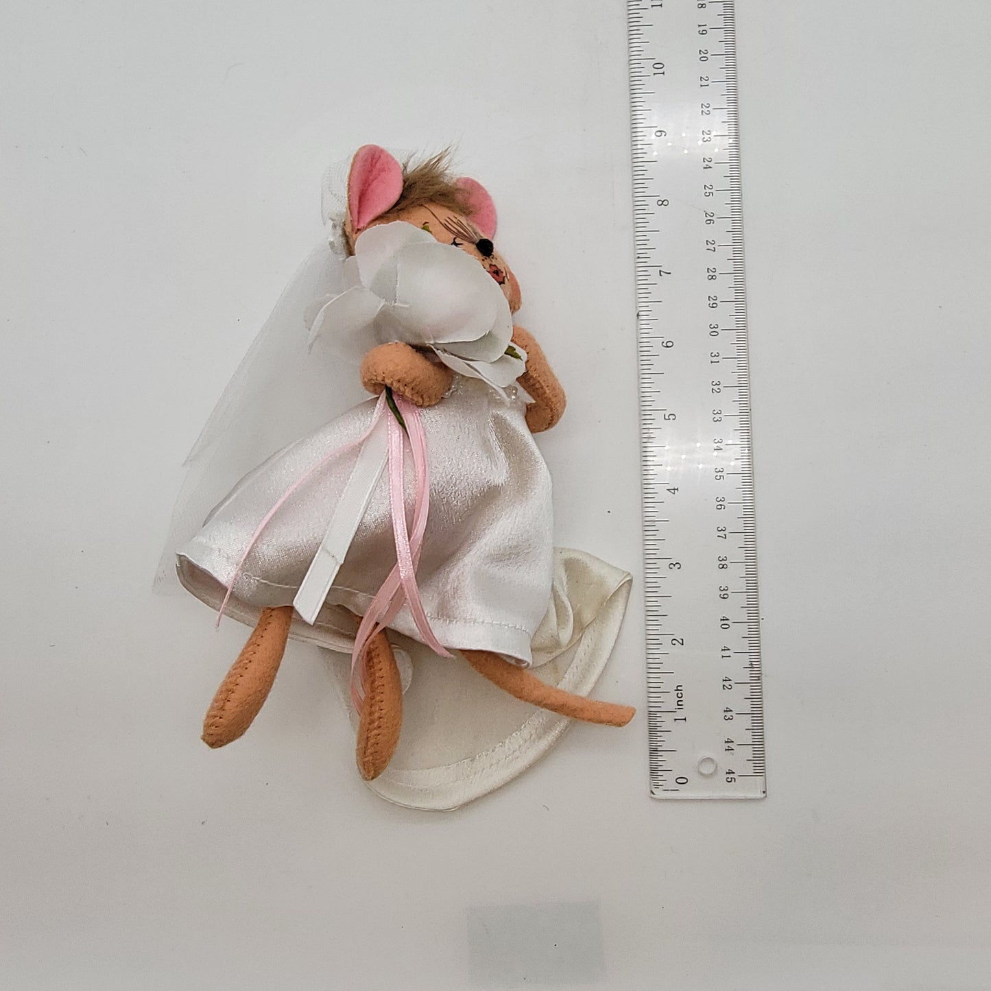 Annalee Mobilitee Wedding Mice Doll Set Bride & Groom