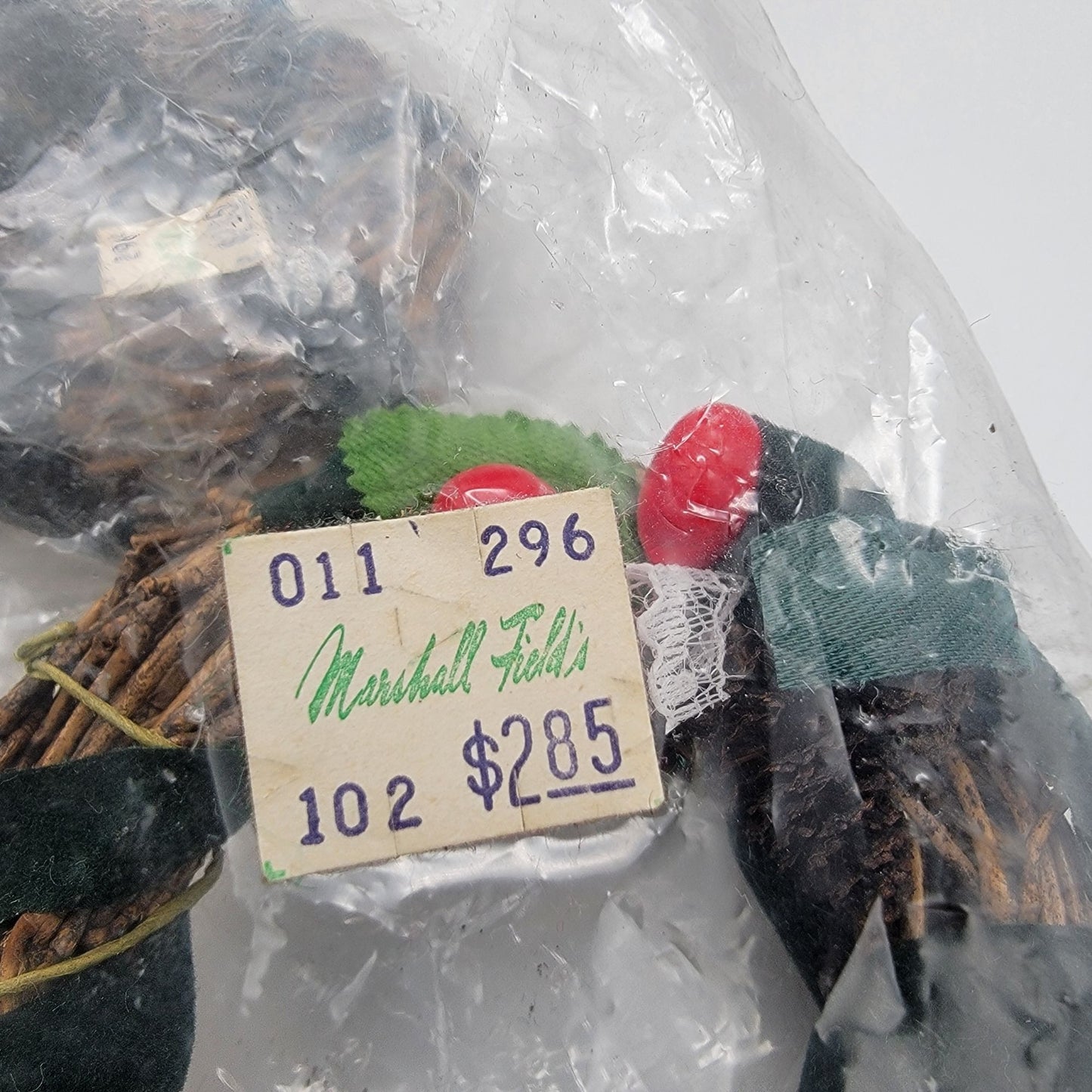 Vintage Miniature Christmas Grapevine Wreaths Set of 4