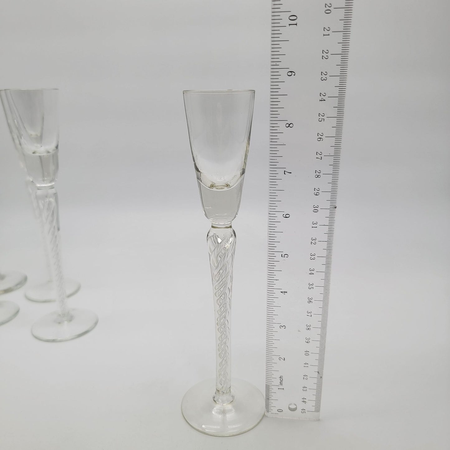 Stuart Crystal Iona Air Twist Cordial Glasses Set Of 5