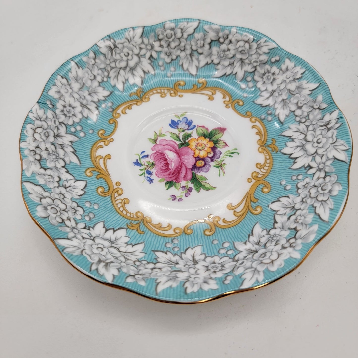 Vintage Royal Albert Bone China Teacup & Saucer Set Enchantment