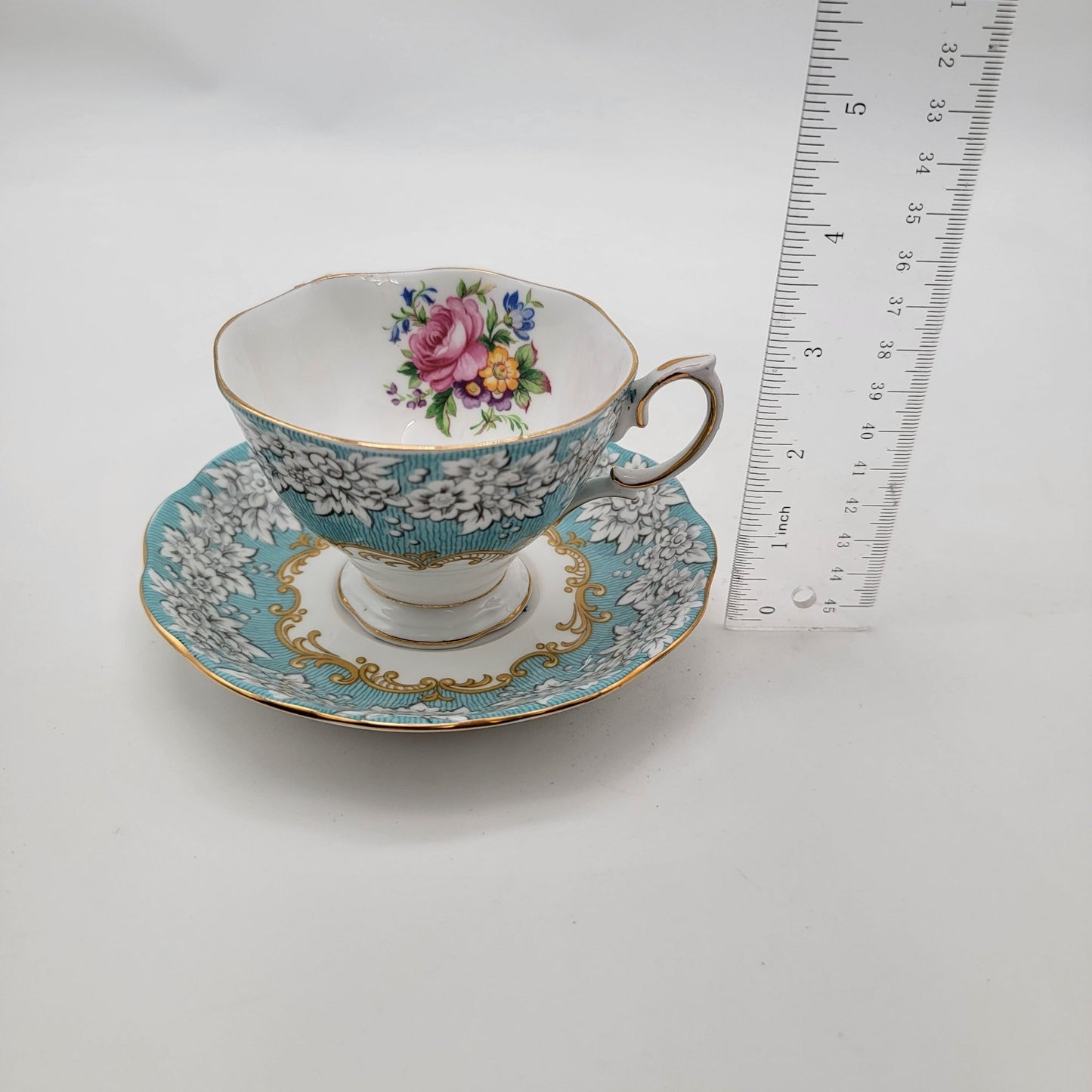Vintage Royal Albert Bone China Teacup & Saucer Set Enchantment