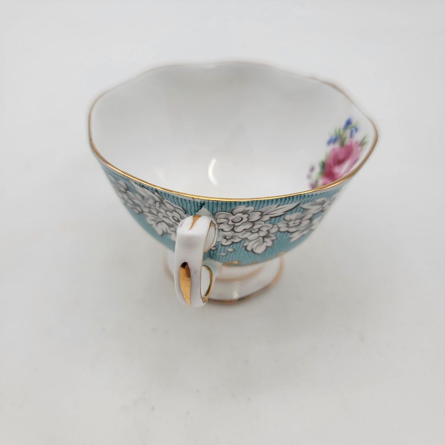Vintage Royal Albert Bone China Teacup & Saucer Set Enchantment