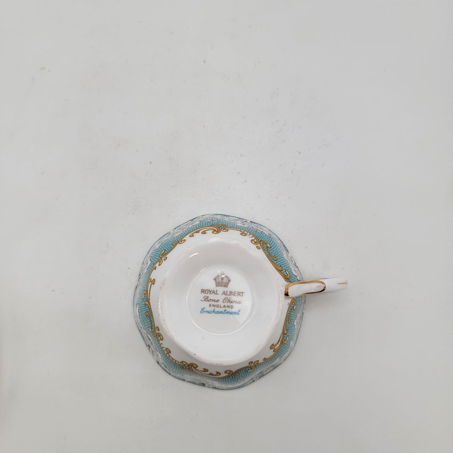 Vintage Royal Albert Bone China Teacup & Saucer Set Enchantment