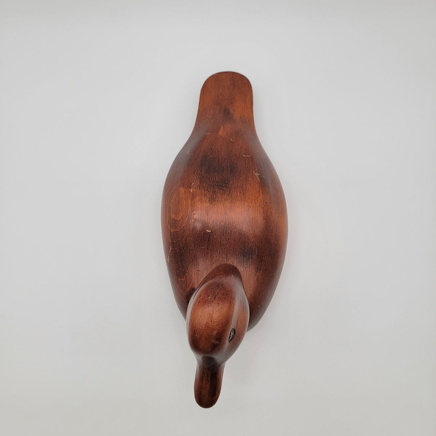 Vintage Handcrafted Bufflehead Duck Wood Decoy Sculpture