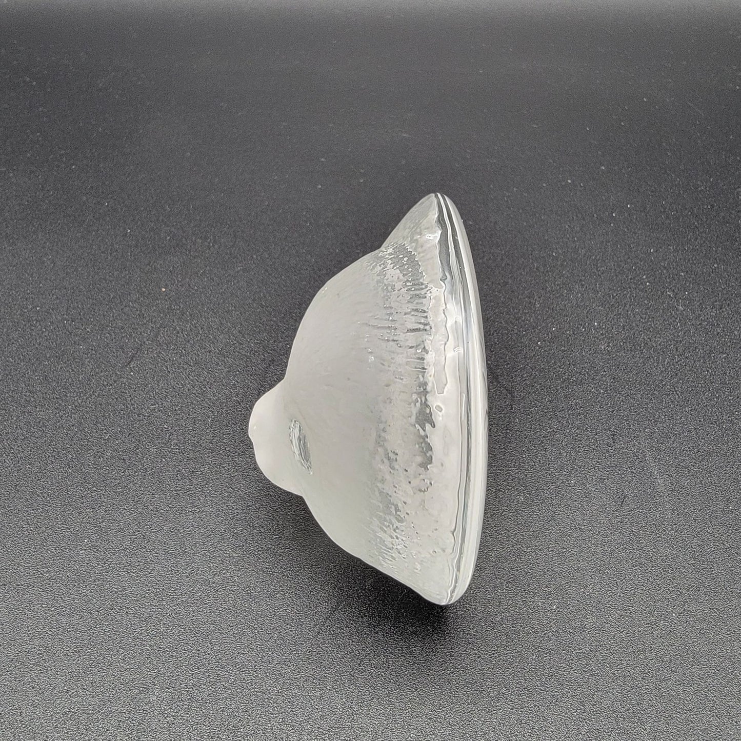 Mats Jonasson Crystal Baby Harp Seal Sea Lion Pup Paperweight Signed M Jonasson Sweden 3303