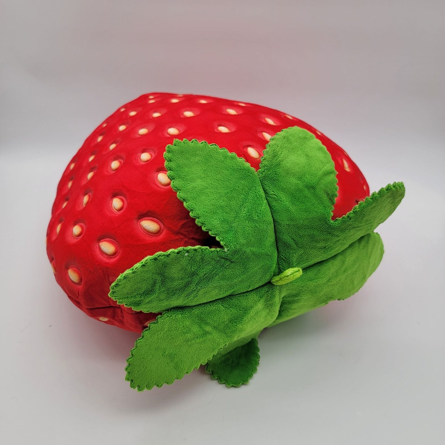 Large Strawberry Plush Pillow
