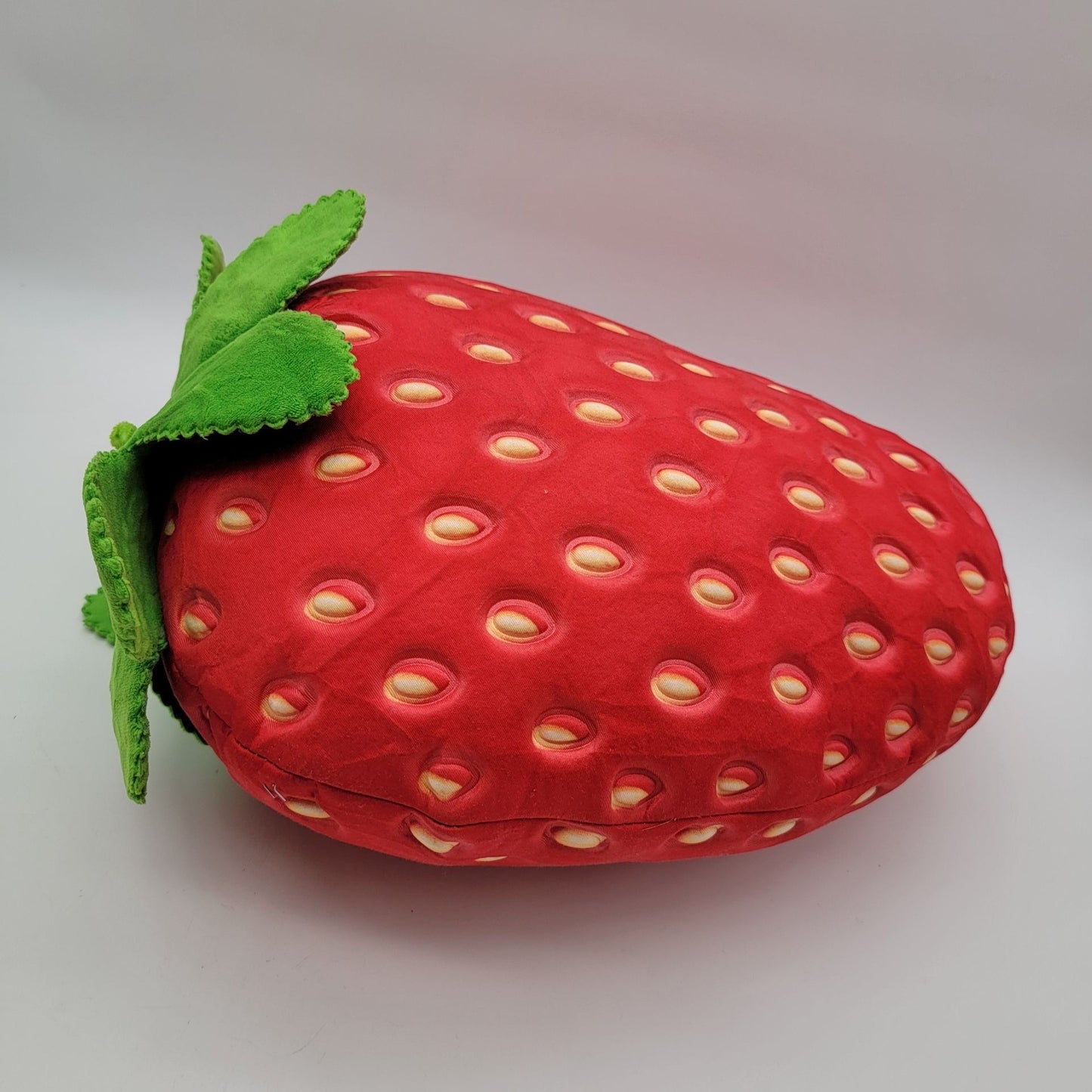 Large Strawberry Plush Pillow