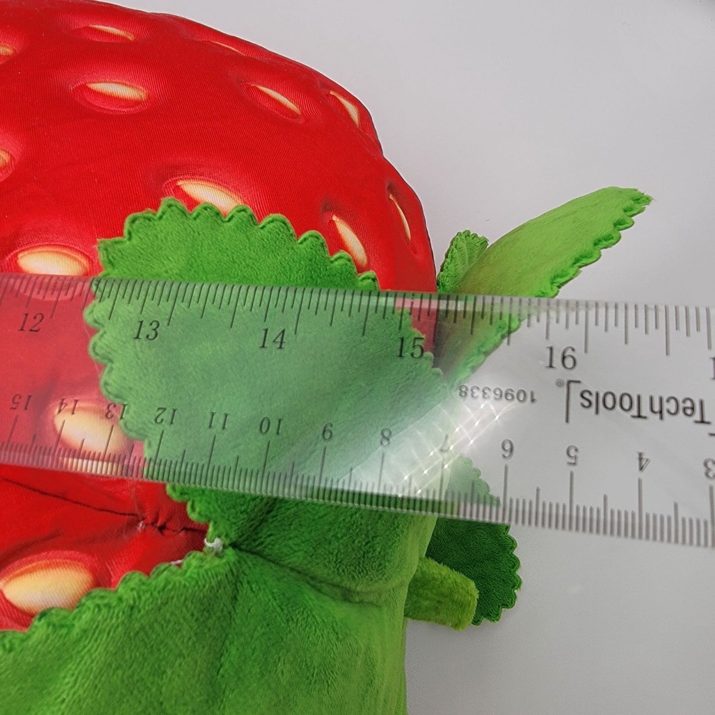 Large Strawberry Plush Pillow