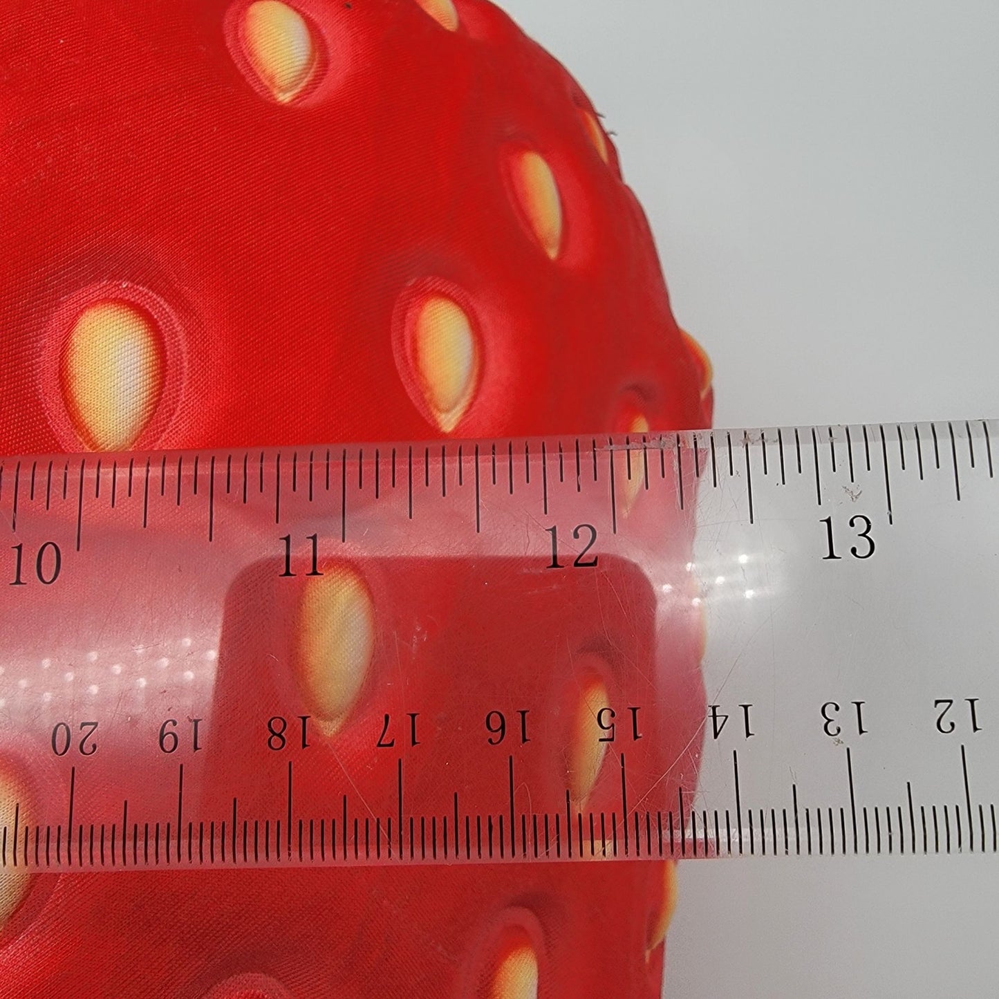 Large Strawberry Plush Pillow
