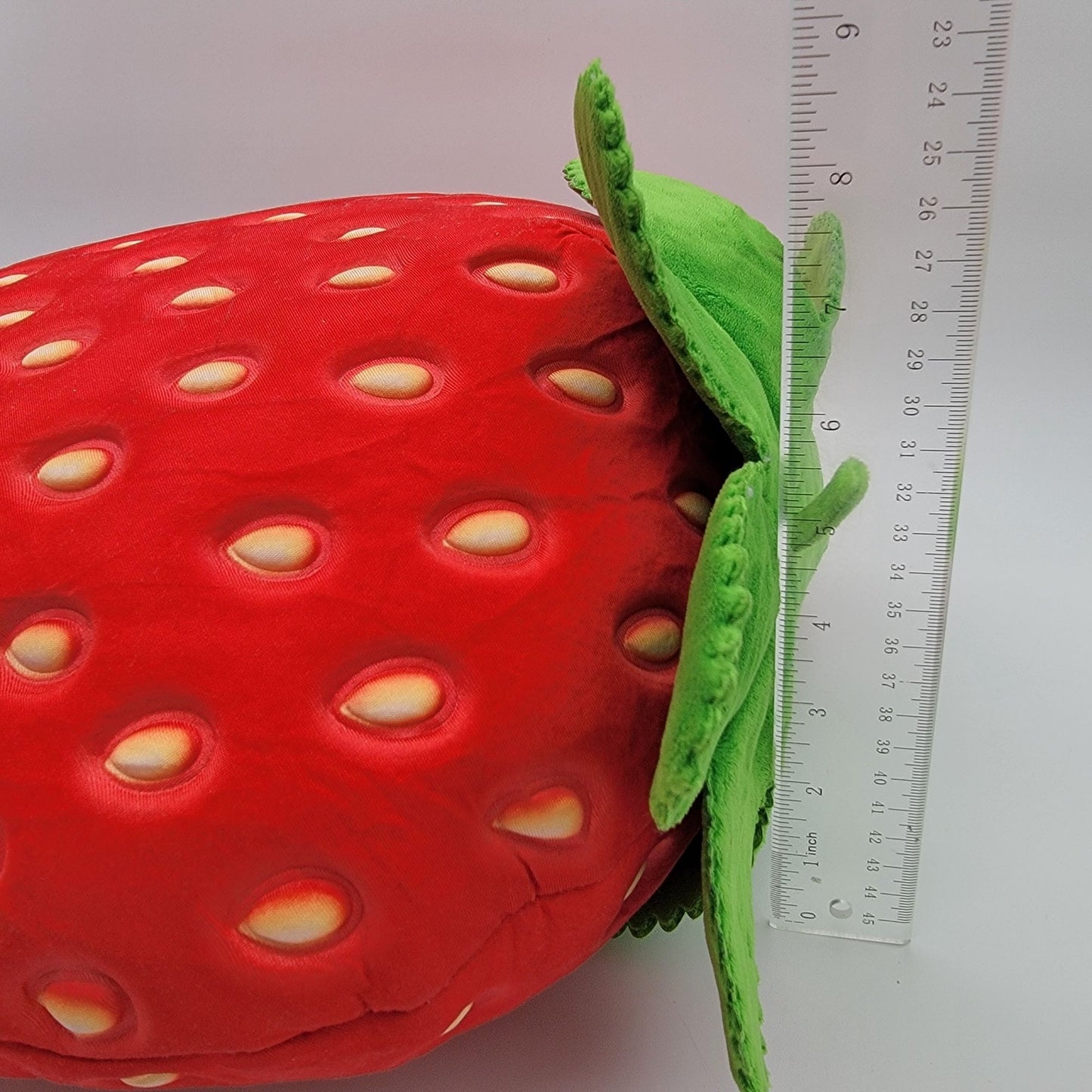 Large Strawberry Plush Pillow