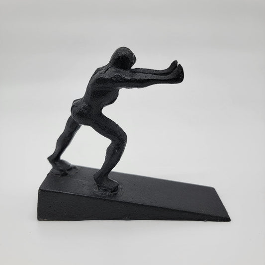 Cast Iron Strong Man Door Stop