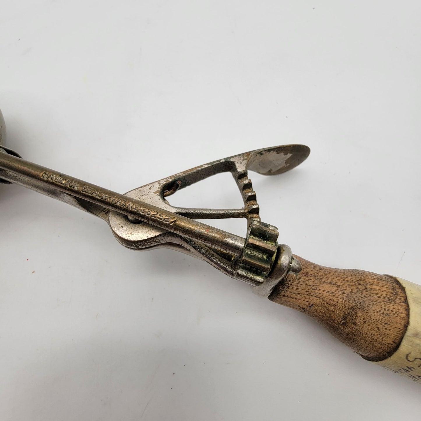 1932 Gilchrist Ice Cream Scoop With Wooden Handle