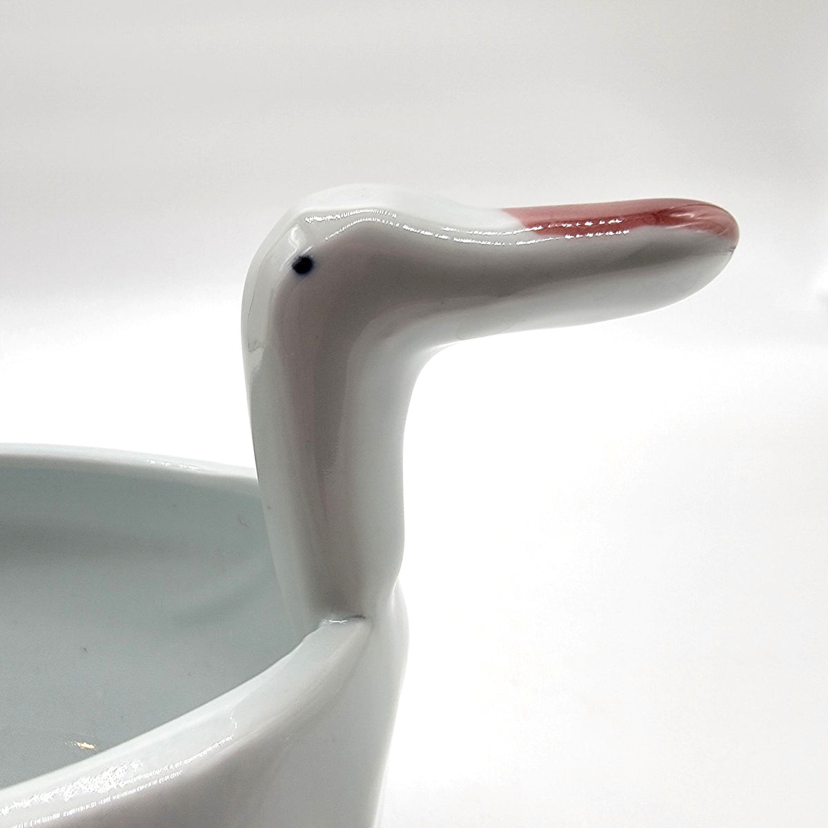 Fukurohei Japanese Porcelain Duck Pâté Server Or Planter