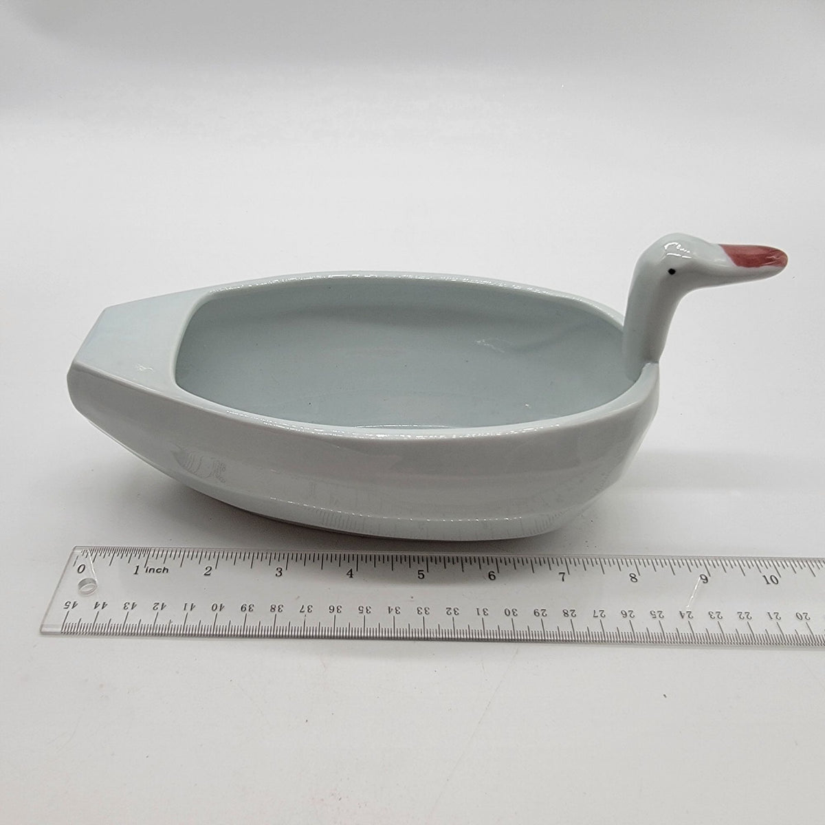 Fukurohei Japanese Porcelain Duck Pâté Server Or Planter