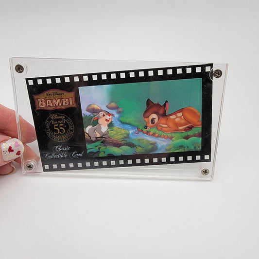 Walt Disney Bambi 55th Anniversary Limited Edition Collectible Film Cell Card