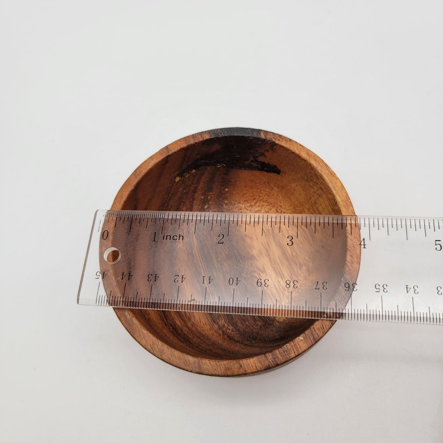 Pair Of Acacia Wood Bowls