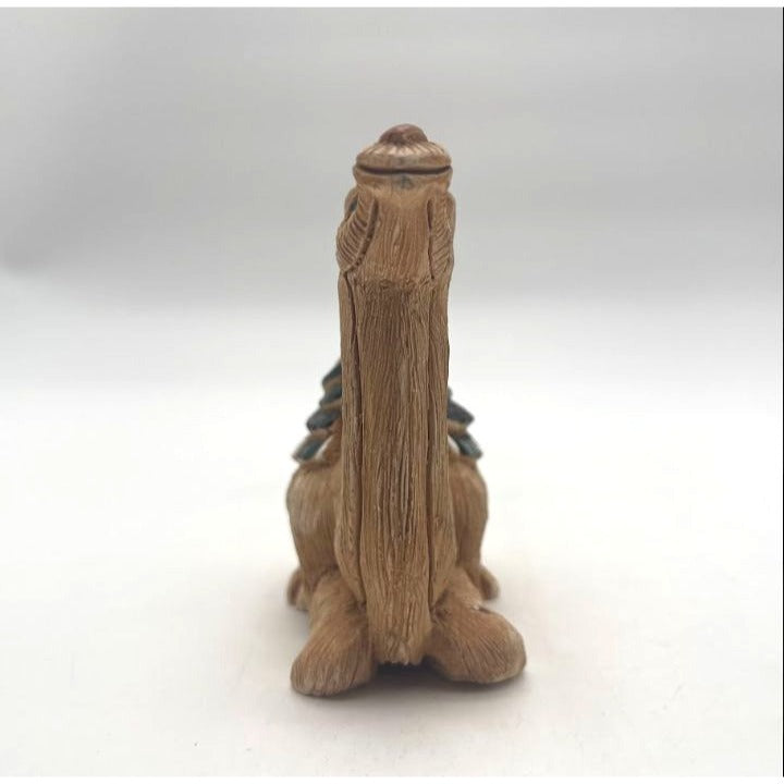 Vintage Artesania Rinconada Sitting Camel Sculpture