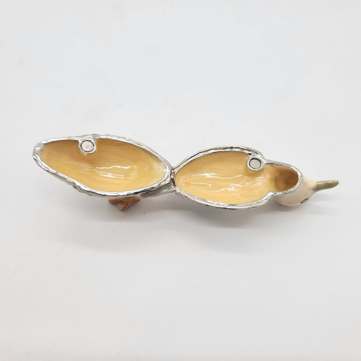 Objet D' Art Anacapa Seagull Bird Trinket Box Artform No. 146