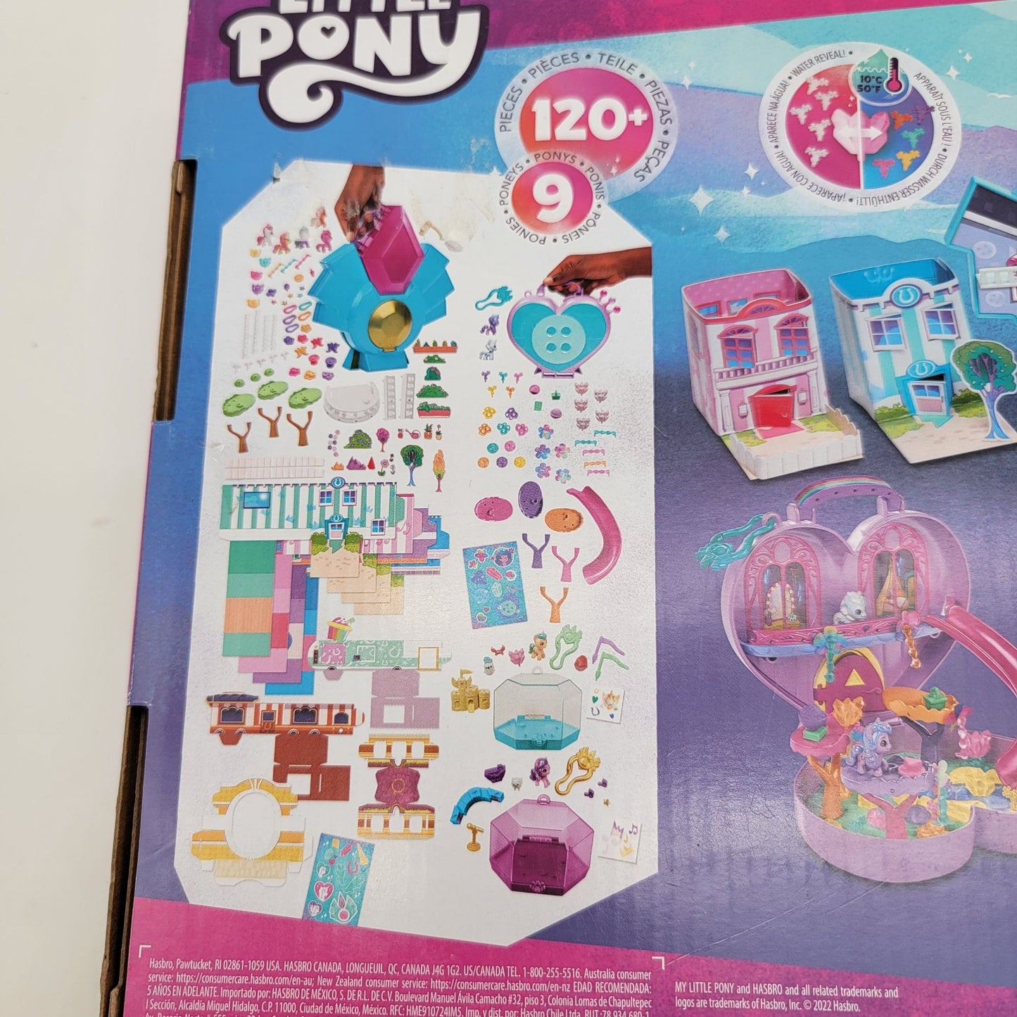My Little Pony Mini World Magic Playset With 9 Figures & 120+ Pieces Hasbro