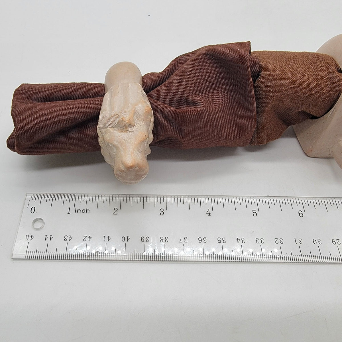 Vintage Carved Soapstone Animal Napkin Rings Set Of 4