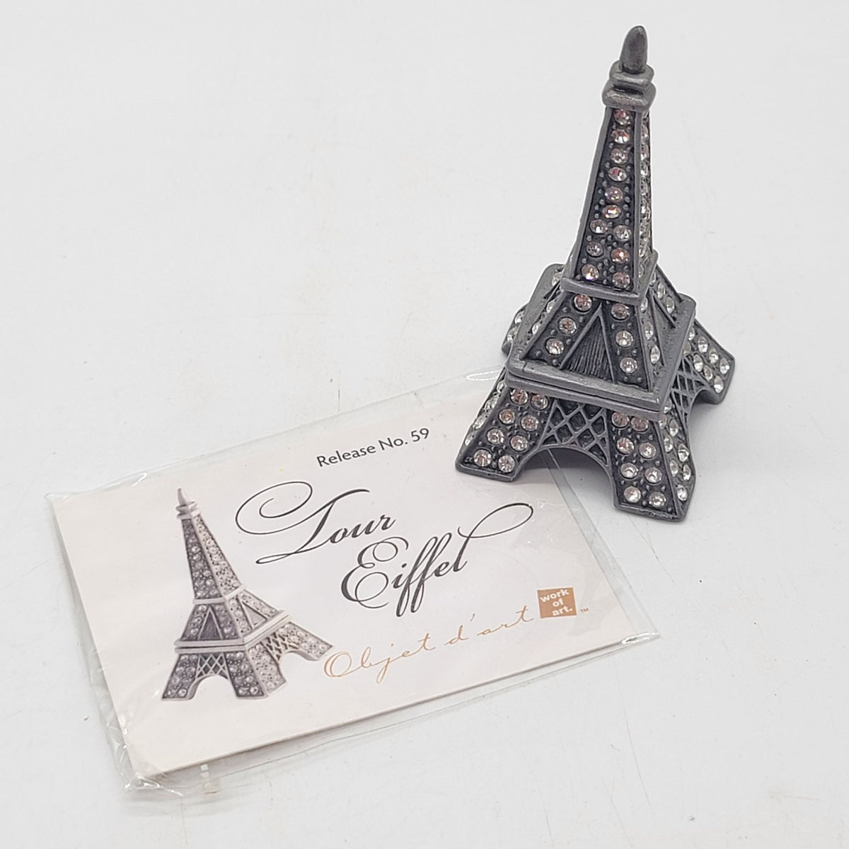 Objet d'art Havana Tour Eiffel Tower Trinket Box No. 59