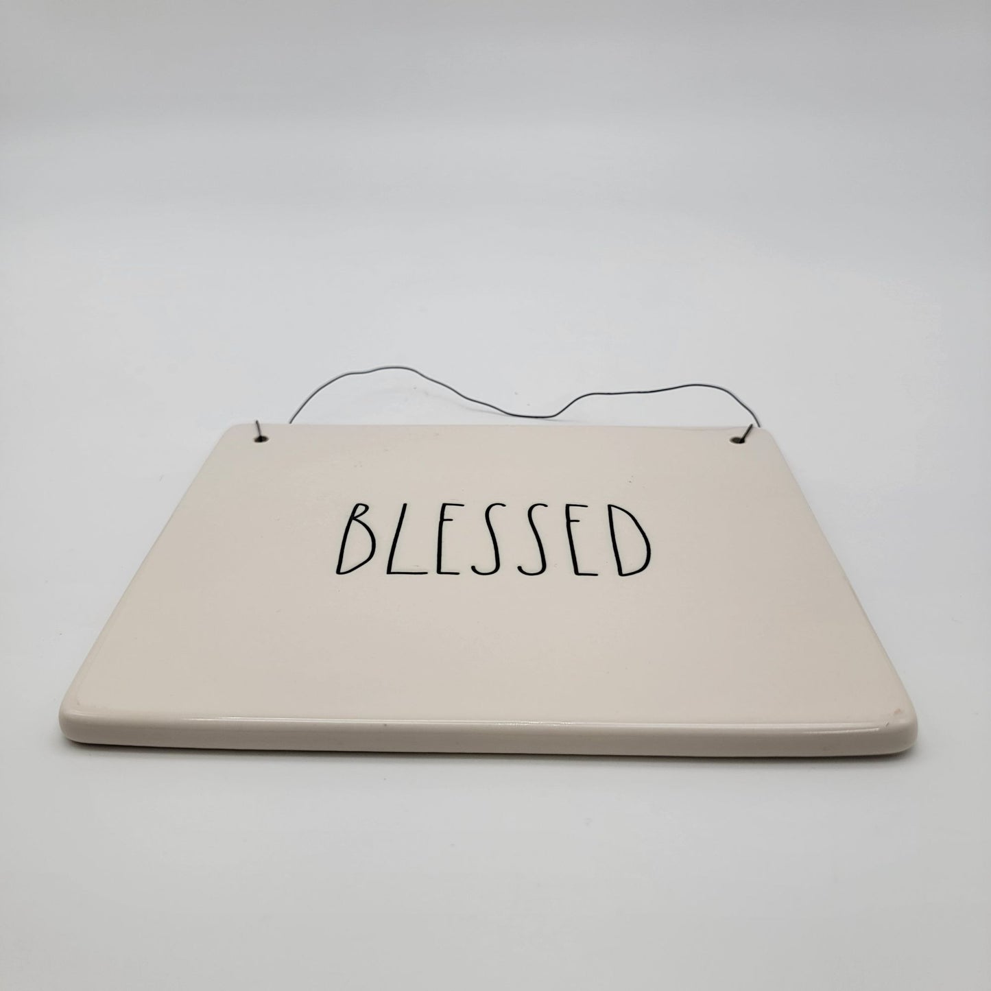 Rae Dunn Artisan Collection Blessed Hanging Plaque