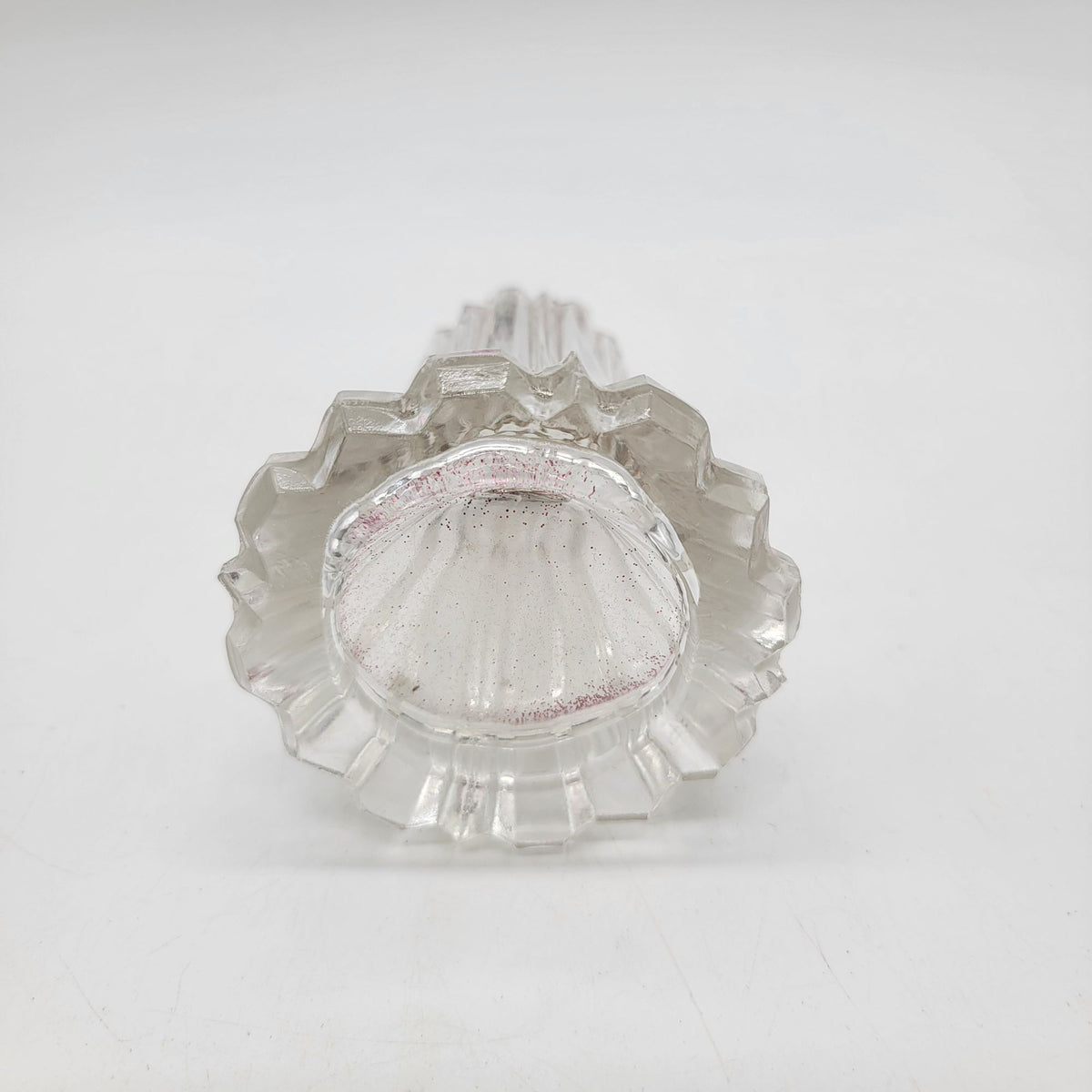OOAK Antique Doll Head Glass Muffineer Assemblage