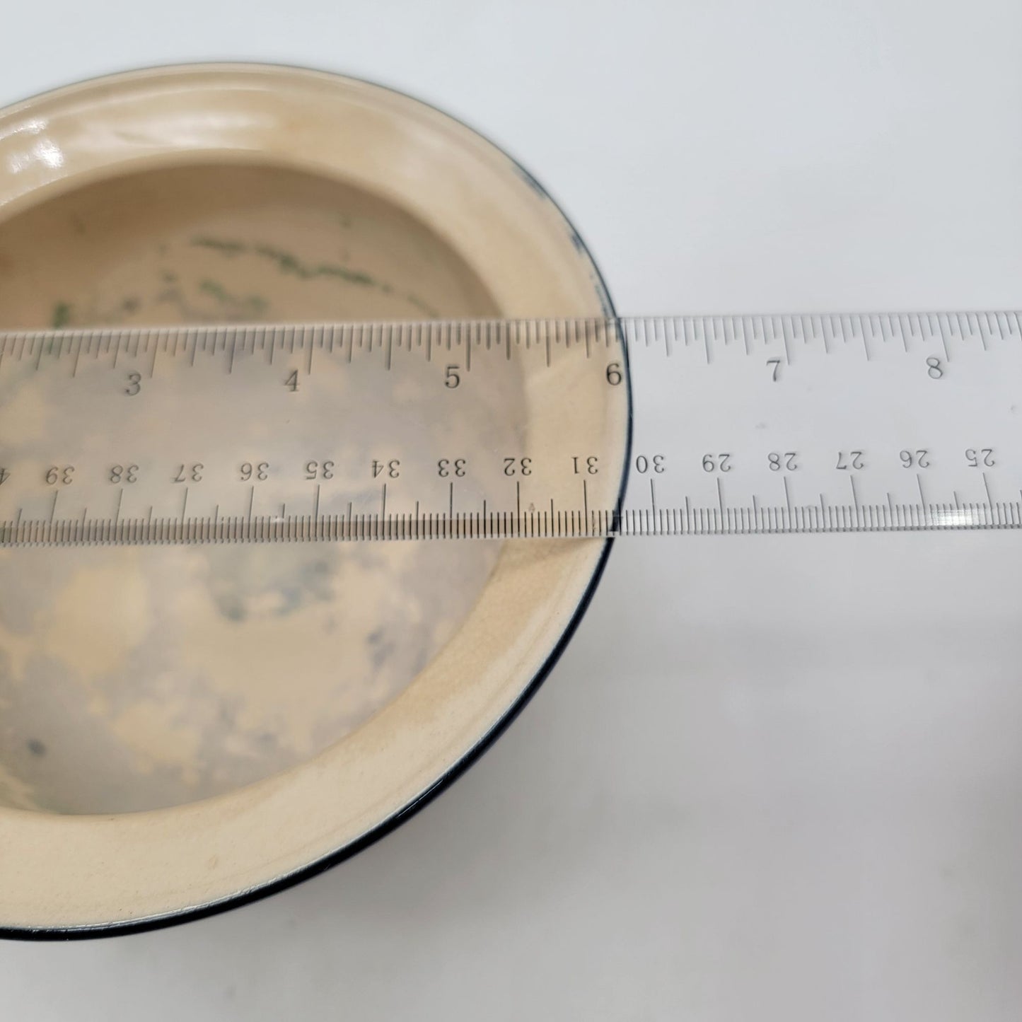 Vintage Hand-Painted Floral Planter Bowl