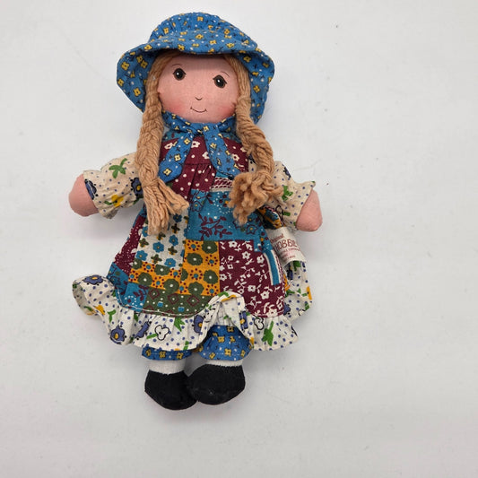Vintage Knickerbocker The Original Holly Hobbie Ragdoll 8"