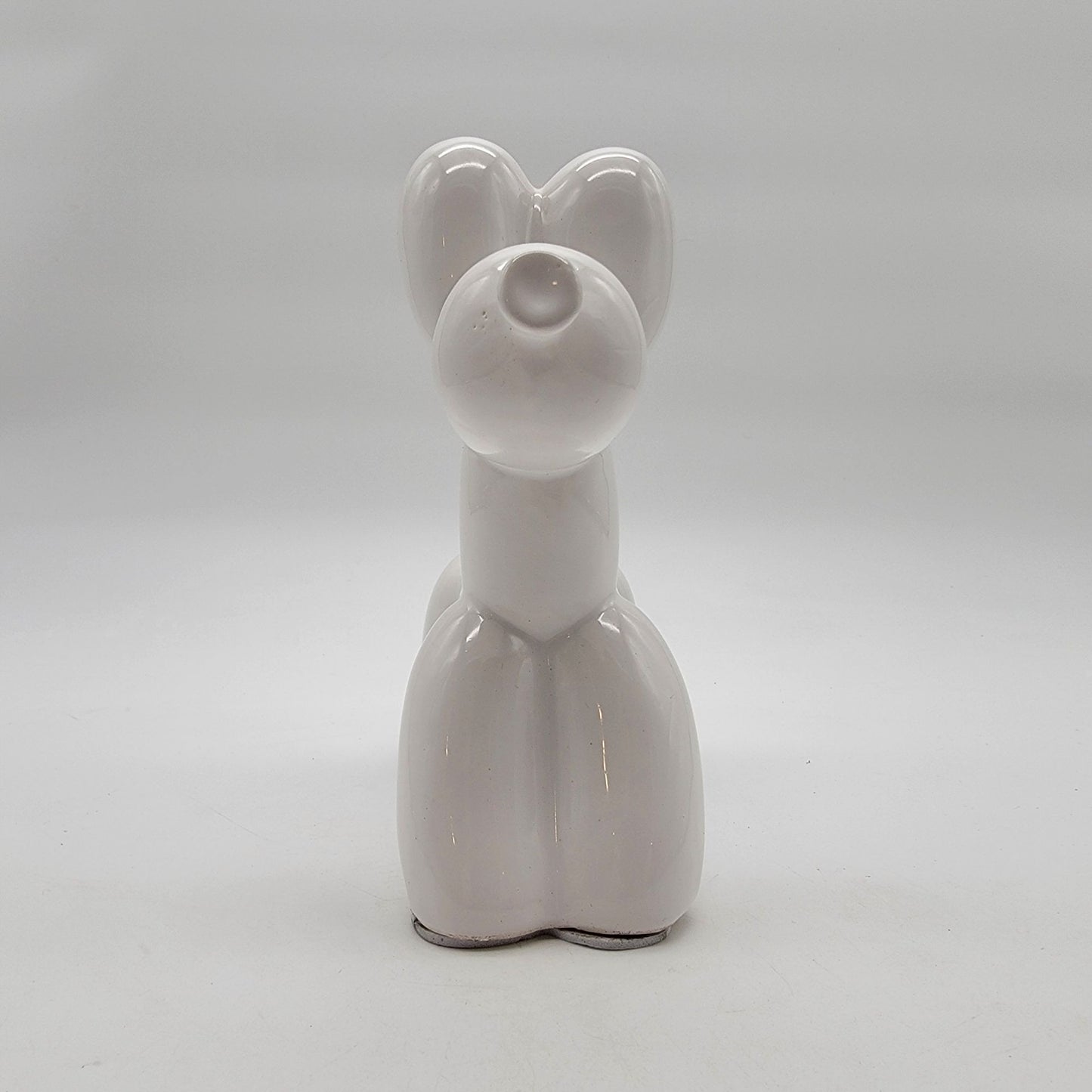 White Balloon Dog Figurine