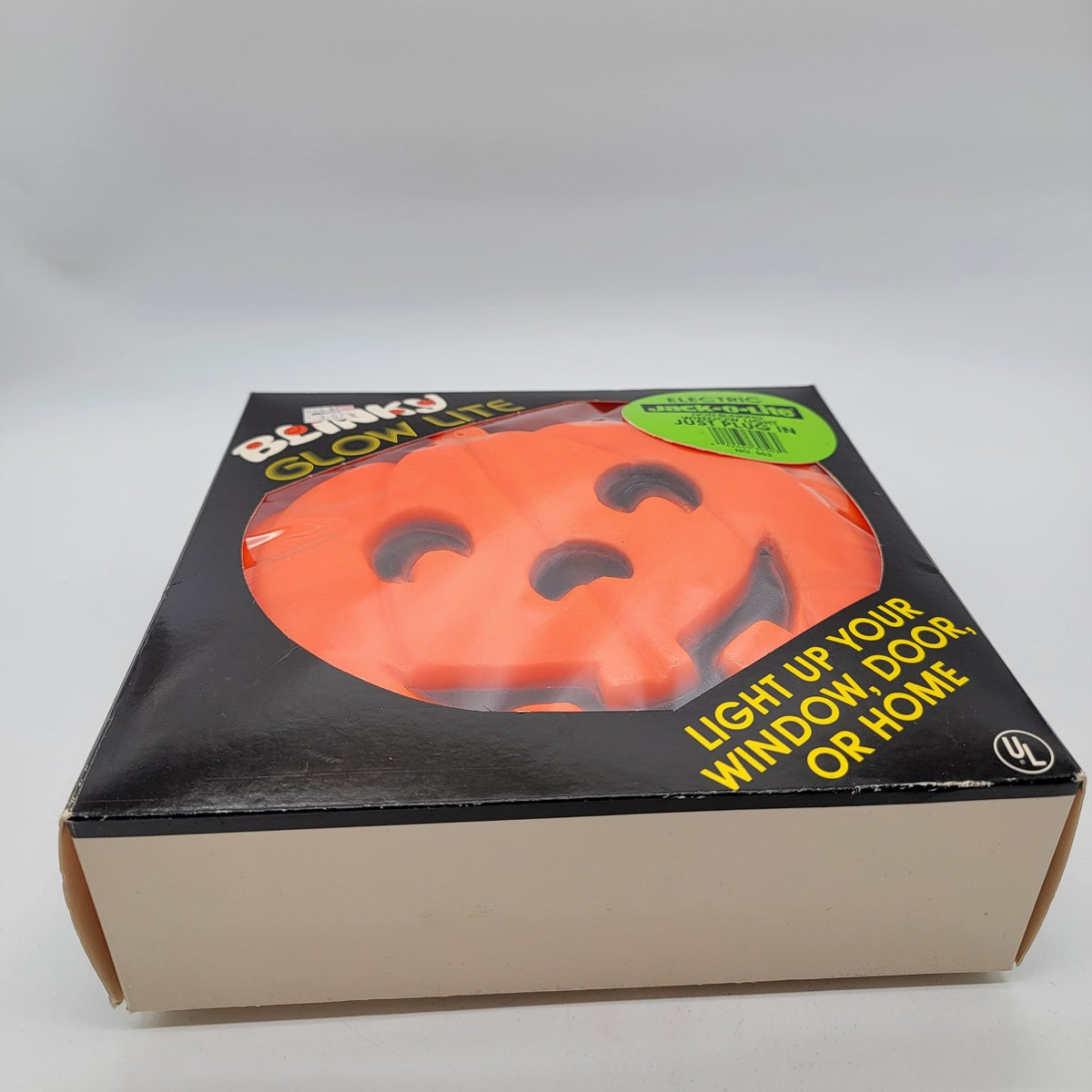 1995 Blinky Glow Lite Electric Jack-O-Lite Halloween Pumpkin Light