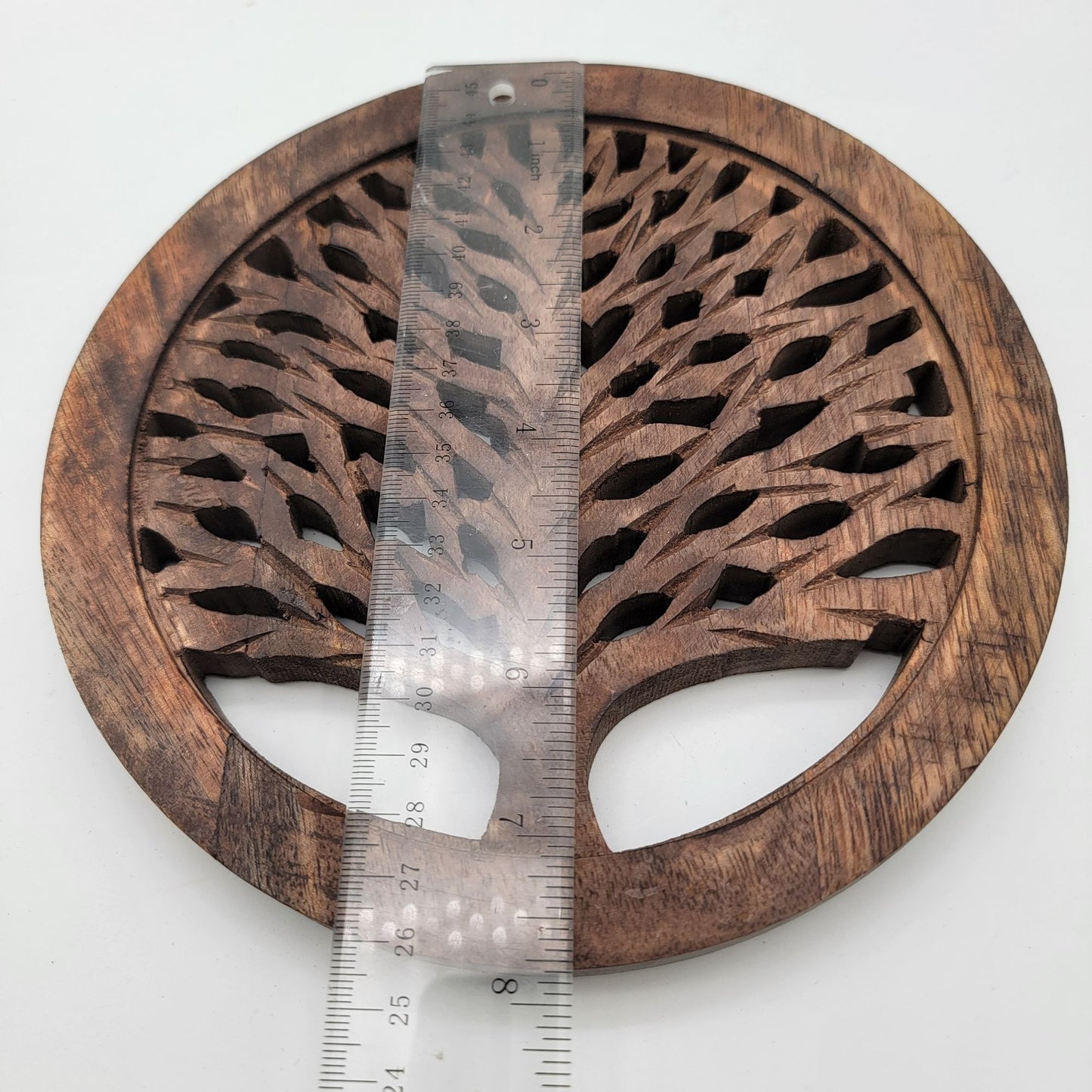 Handcrafted Wooden Tree Of Life Trivet
