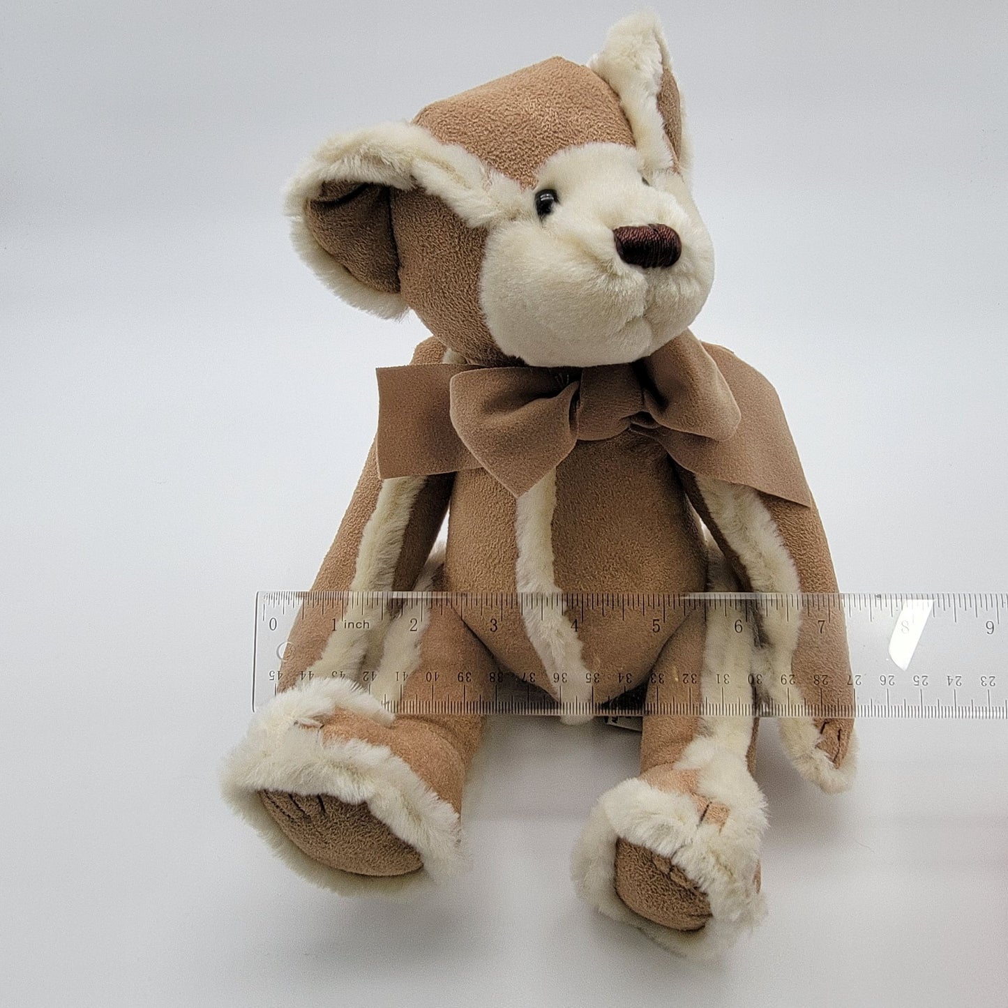Bath & Body Works Gingerbread Faux Shearling Plush Teddy Bear