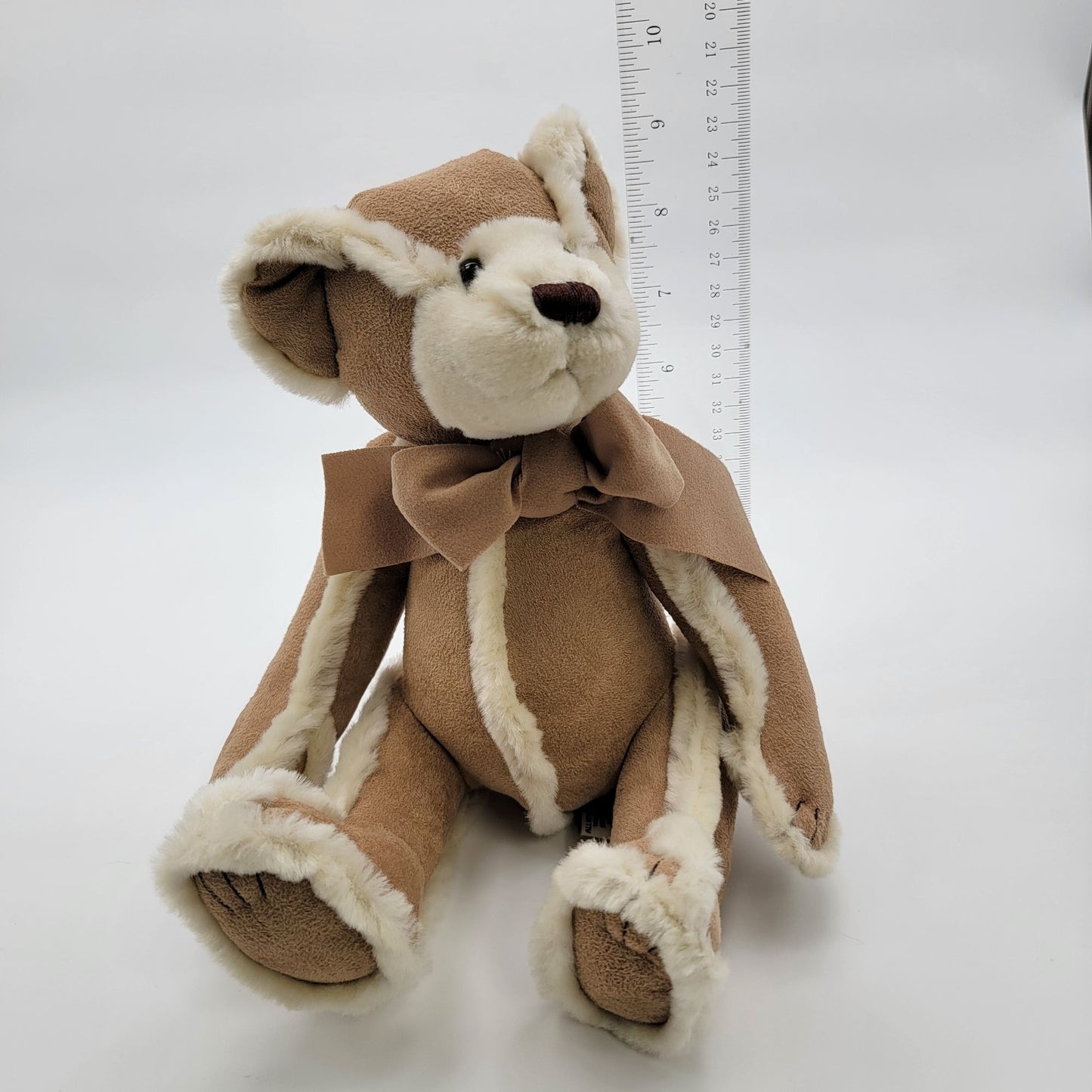 Bath & Body Works Gingerbread Faux Shearling Plush Teddy Bear