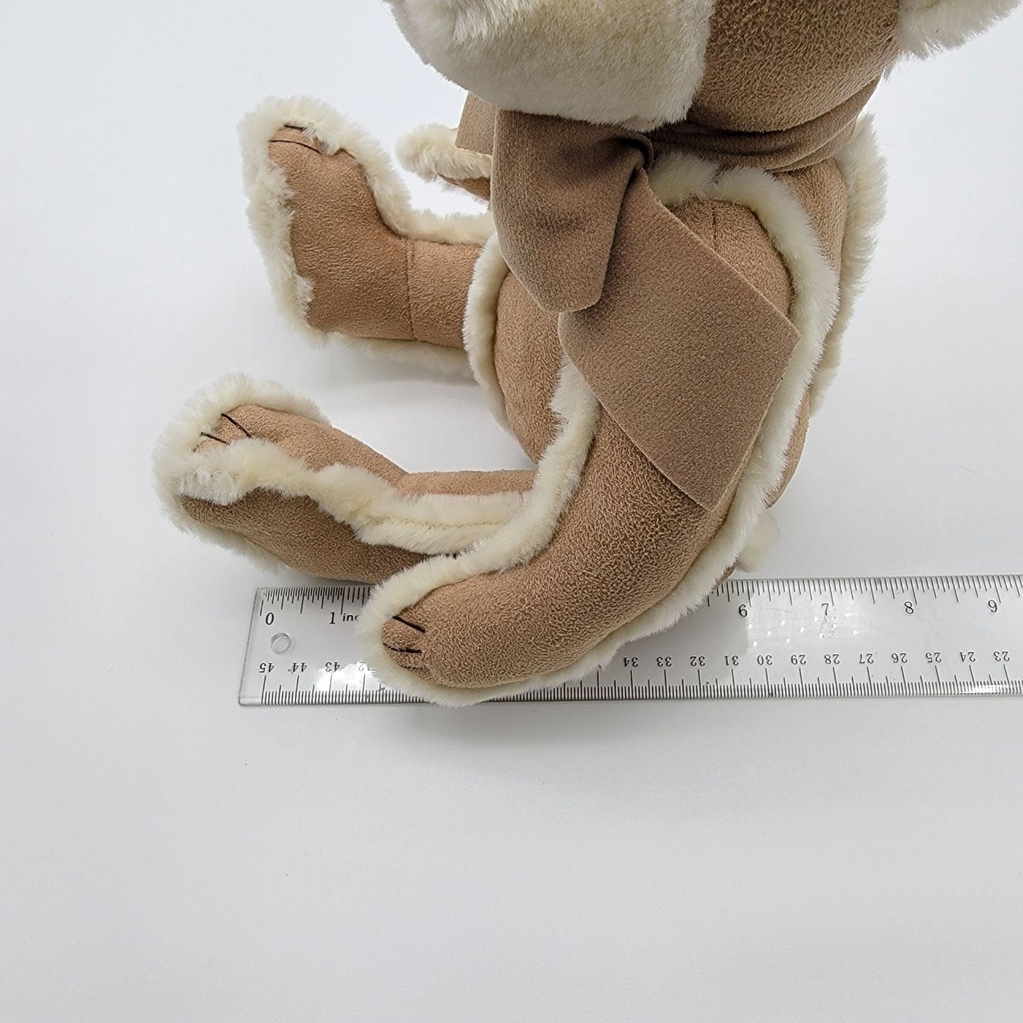 Bath & Body Works Gingerbread Faux Shearling Plush Teddy Bear
